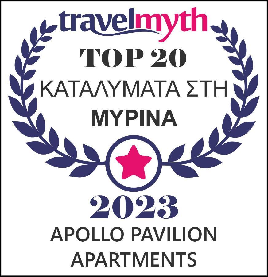 Apollo Pavilion Apartments Myrina Exterior foto